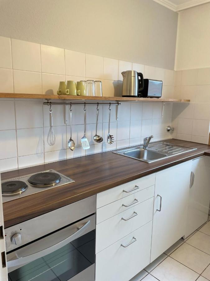 Apartmenthaus Sonnen Düsseldorf Exterior foto
